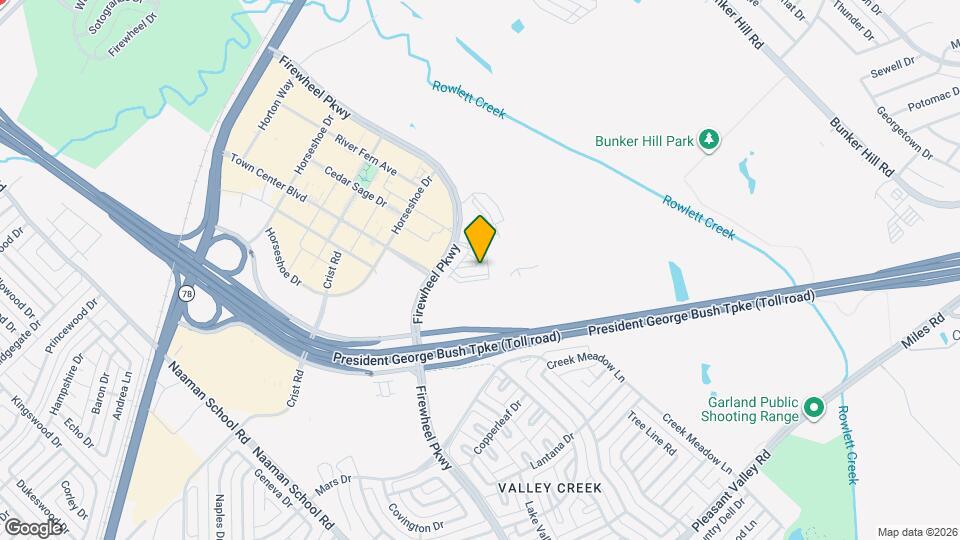 3400 Firewheel Pkwy Map and Location Details