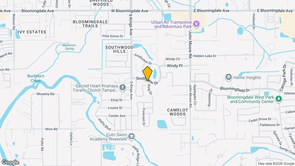 602 Pine Forest Dr Map and Location Details