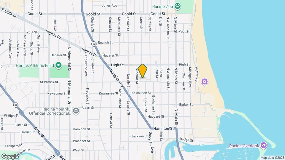 808 St Patrick St Map and Location Details