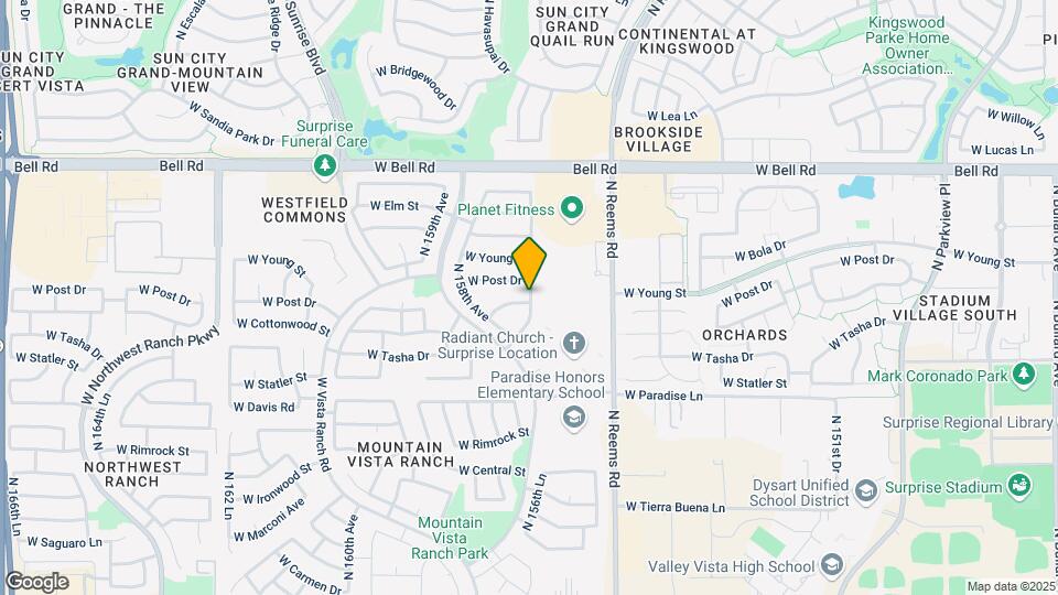 15702 W Cottonwood St Map and Location Details