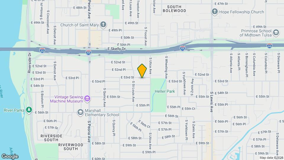 1610 E 53rd St Map and Location Details