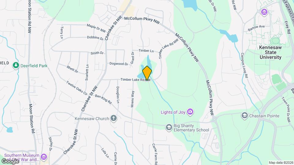 1689 Timber Lake Rd NW, Unit 1 Map and Location Details