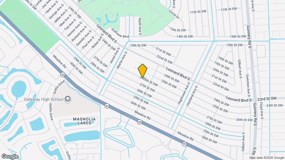 4715 26th St SW Map and Location Details