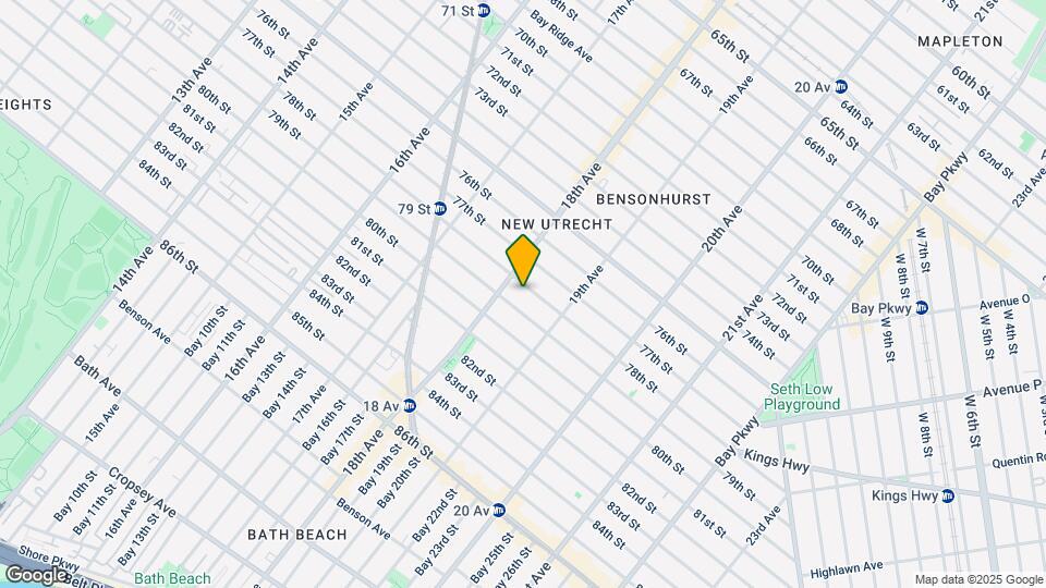 1820 78th St Map and Location Details