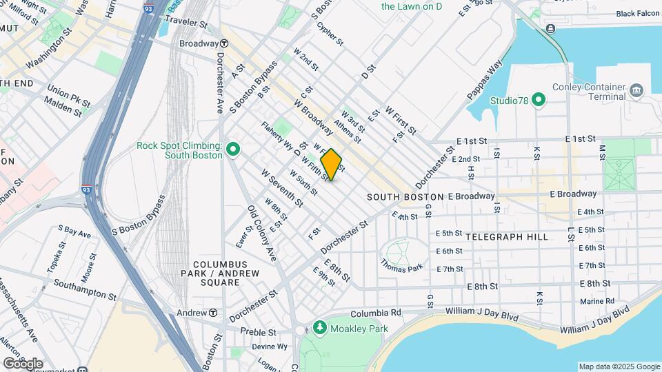 227 W 5th St, Unit 1 Map and Location Details