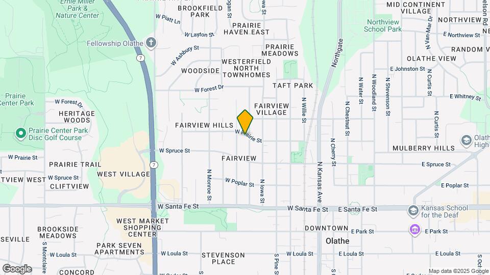 460 N Lincoln St Map and Location Details