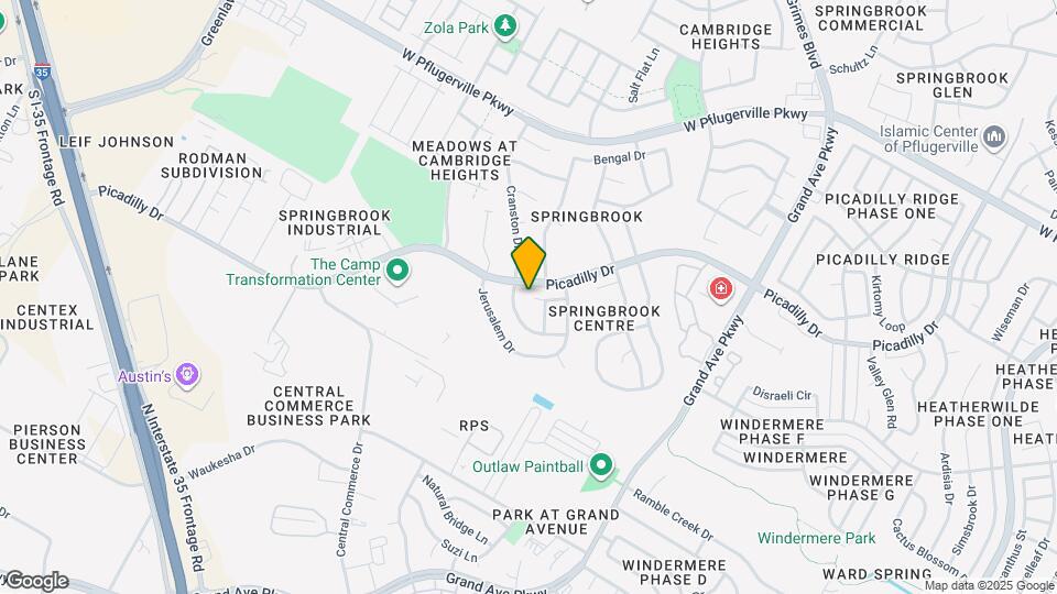 1628 War Horse Ln Map and Location Details