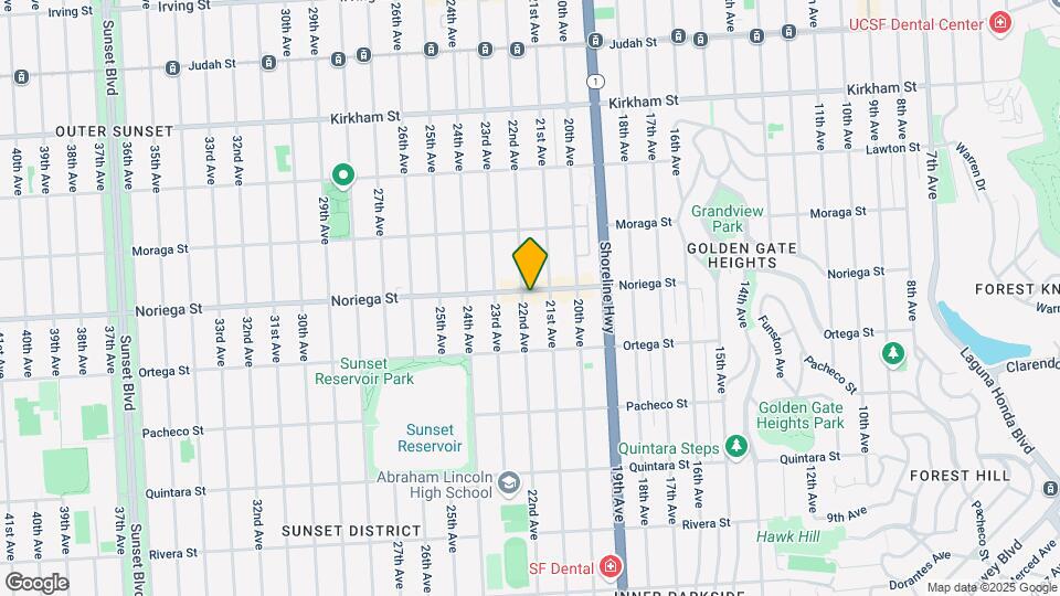 1800 22nd Ave Map and Location Details