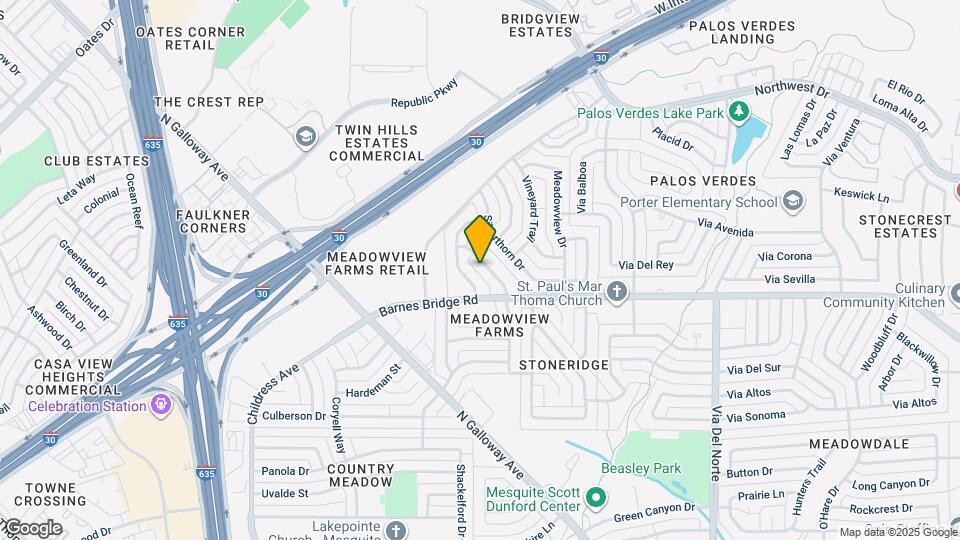 4421 Seedling Ln Map and Location Details