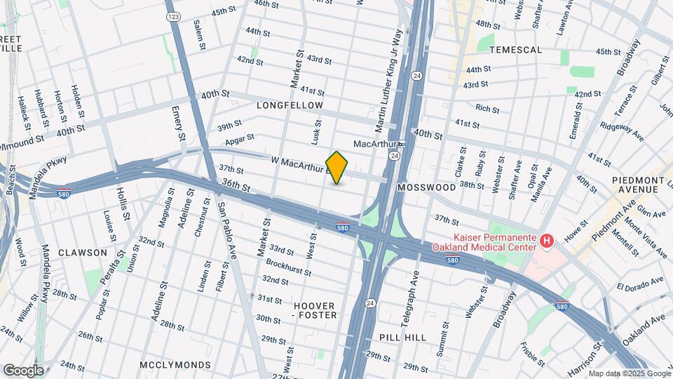 720 37th St Mapa y Detalles de la Ubicación
