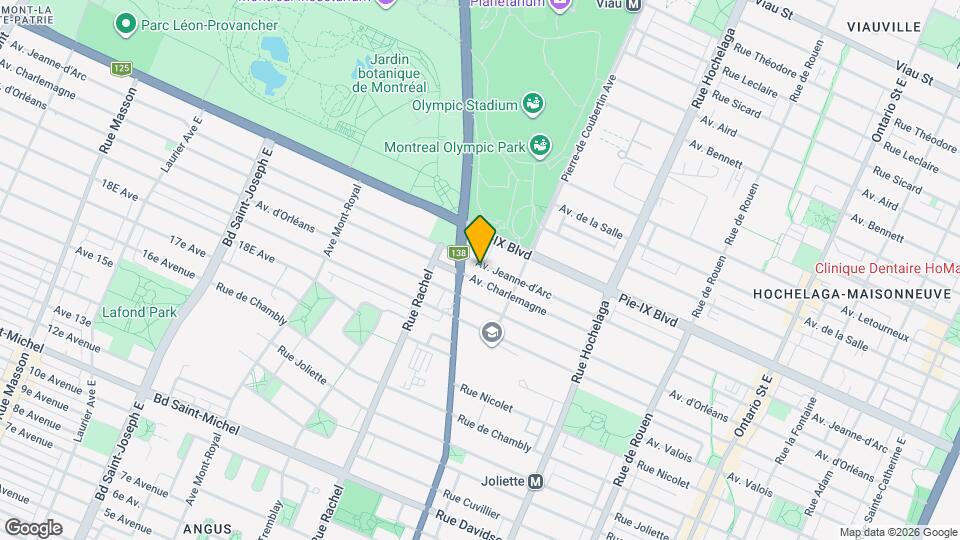 2900 Jeanne-D'arc Av Map and Location Details