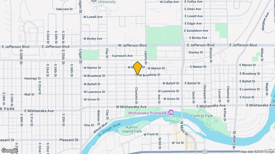 429 W Broadway St Mapa y Detalles de la Ubicación