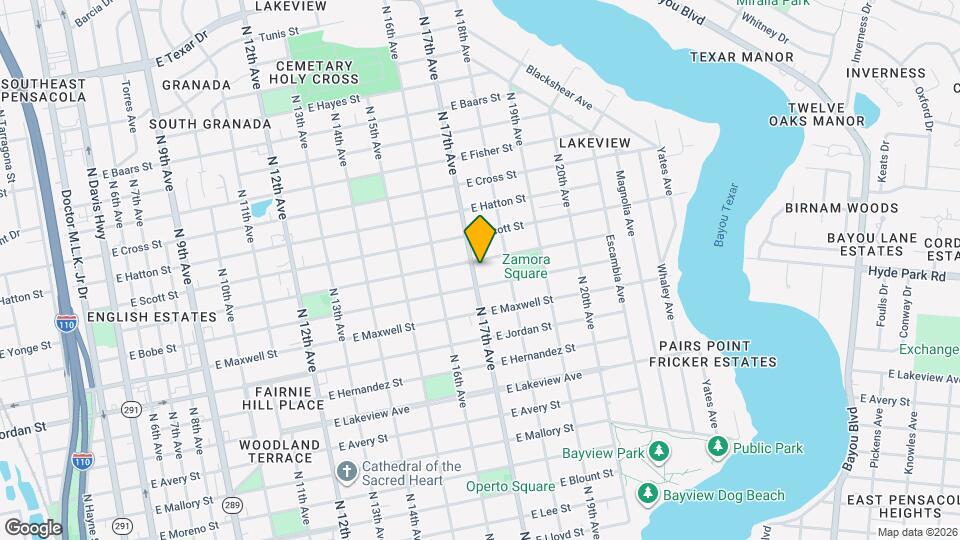 2318 N 17th Ave Map and Location Details