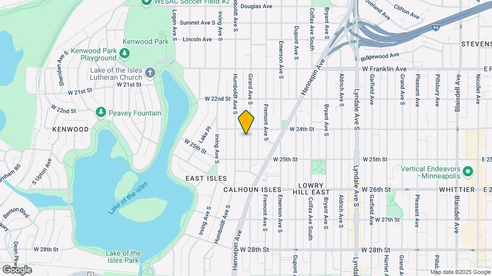 2412 Girard Ave S Map and Location Details