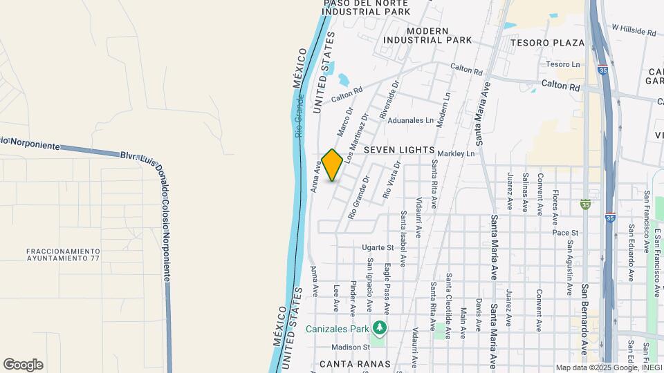 4412 Los Martinez Dr Map and Location Details