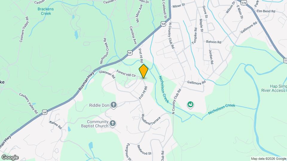 289 Frst Hl Rd Map and Location Details