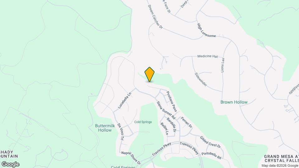 1120 Positano Pass Map and Location Details