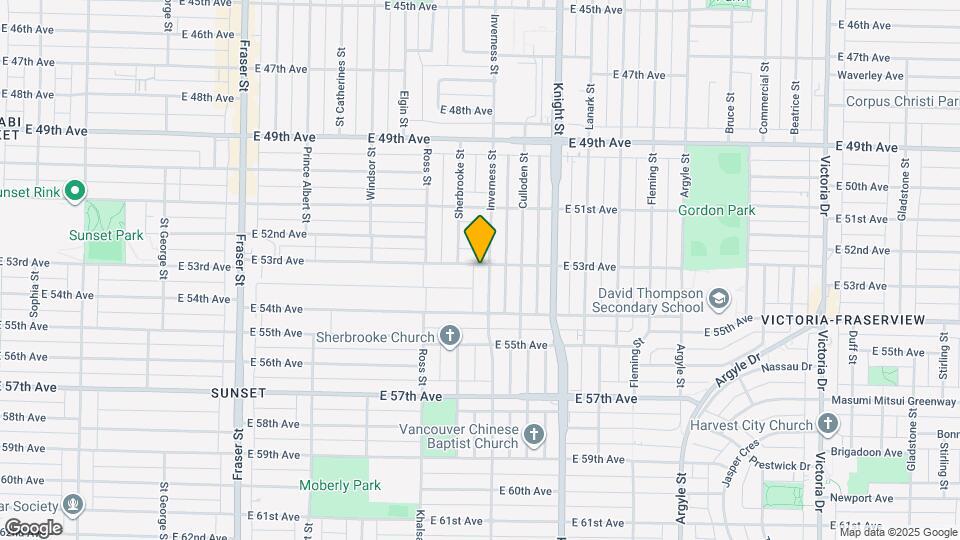 1292 E 53rd Ave Map and Location Details