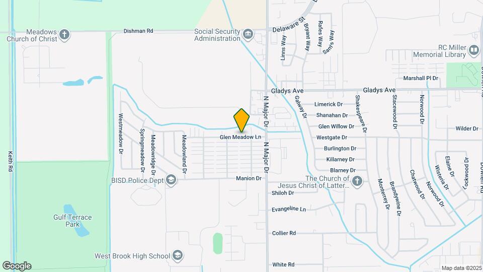 8746 Glen Meadow Ln Map and Location Details