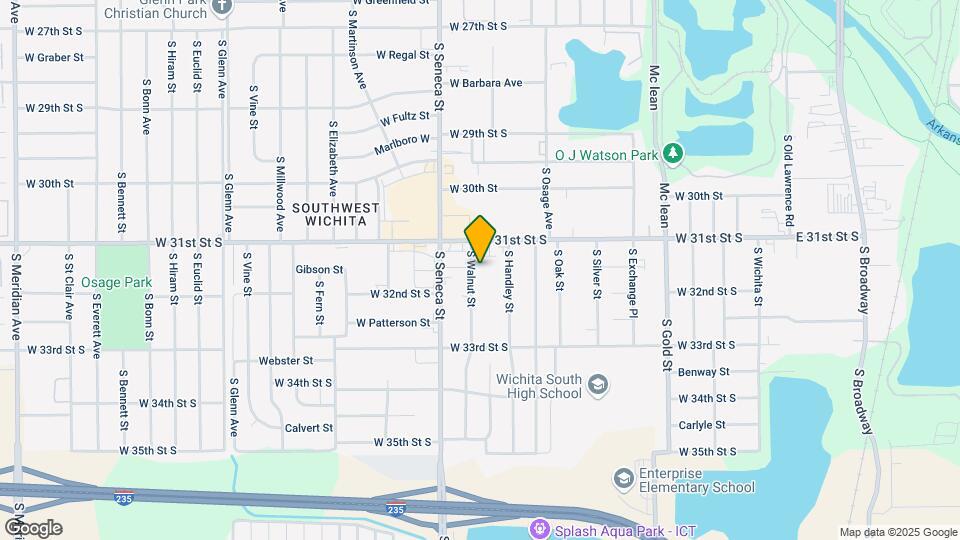 3216 S Walnut St Map and Location Details