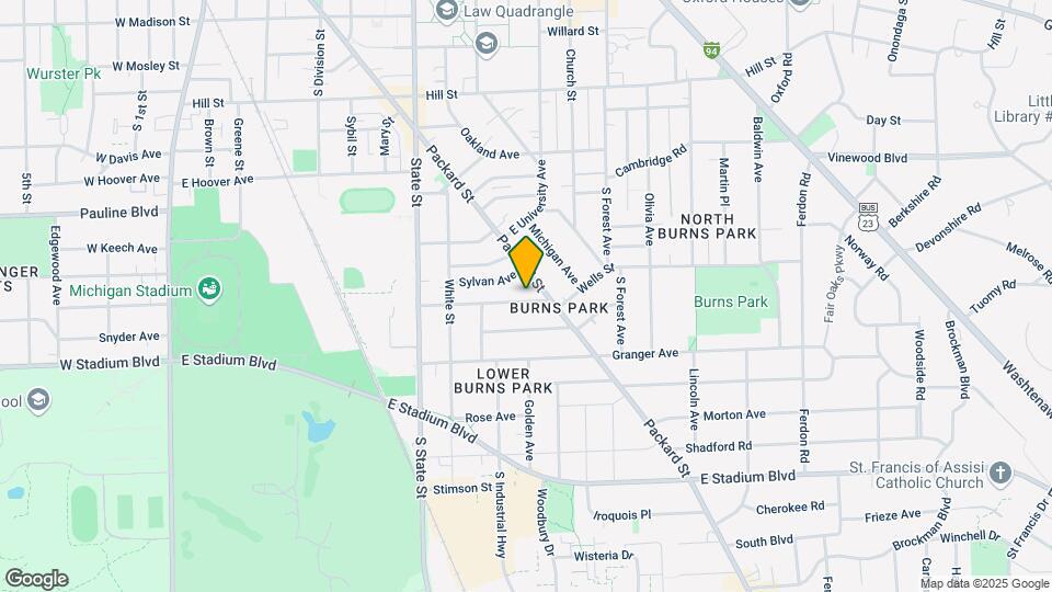 939 Dewey St Map and Location Details