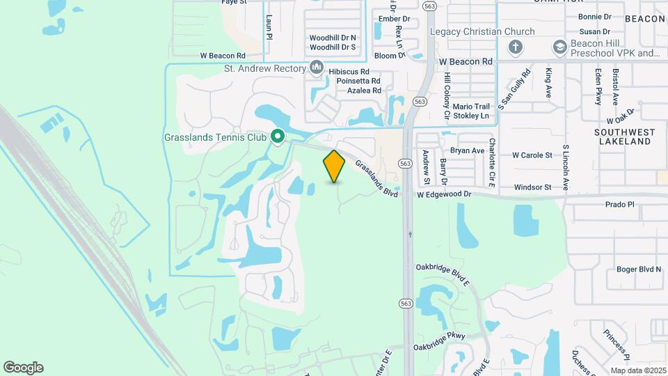 415 Enclave Pl Map and Location Details