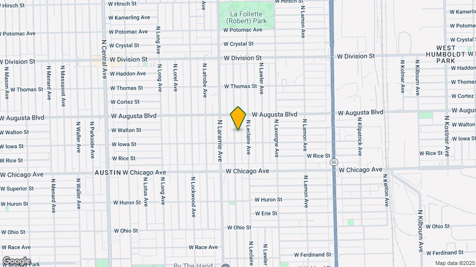 919 N Leamington Ave-Unit -GARDEN Mapa y Detalles de la Ubicación