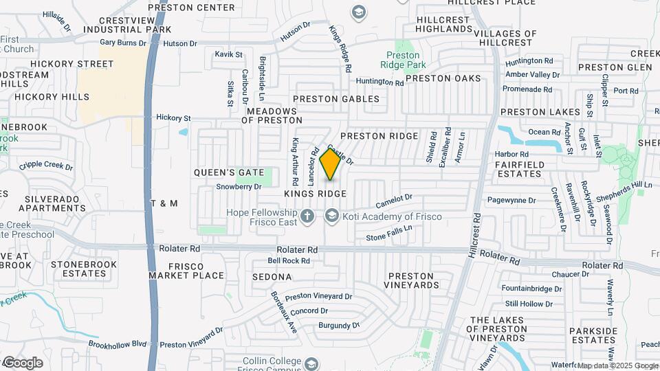 7650 Kings Ridge Rd Map and Location Details