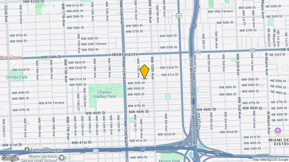 1065 NW 50th St Map and Location Details