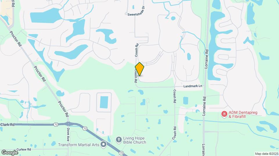 5320 Hyland Hills Ave Mapa y Detalles de la Ubicación