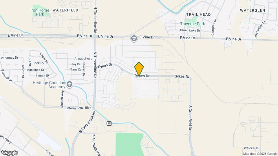 2945 Sykes Dr Mapa y Detalles de la Ubicación