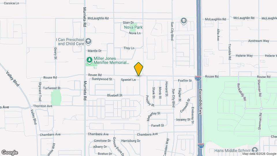 26460 Spaniel Ln Map and Location Details