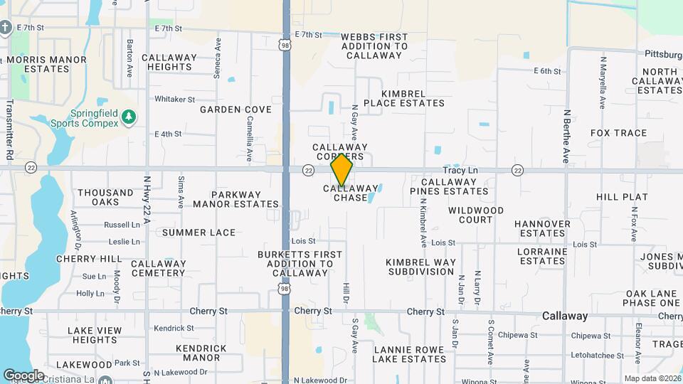 255 Callaway Chase Ln Map and Location Details
