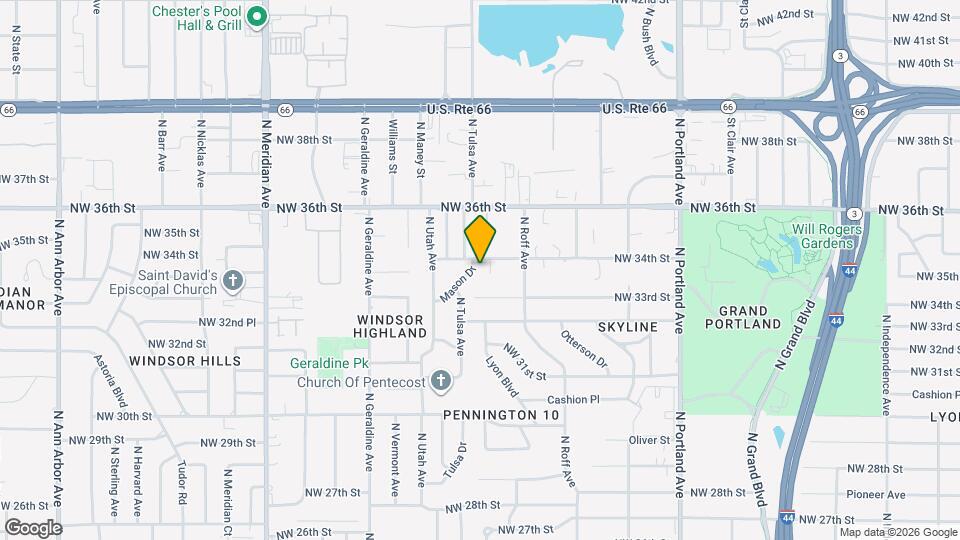 4104 Mason Dr Map and Location Details