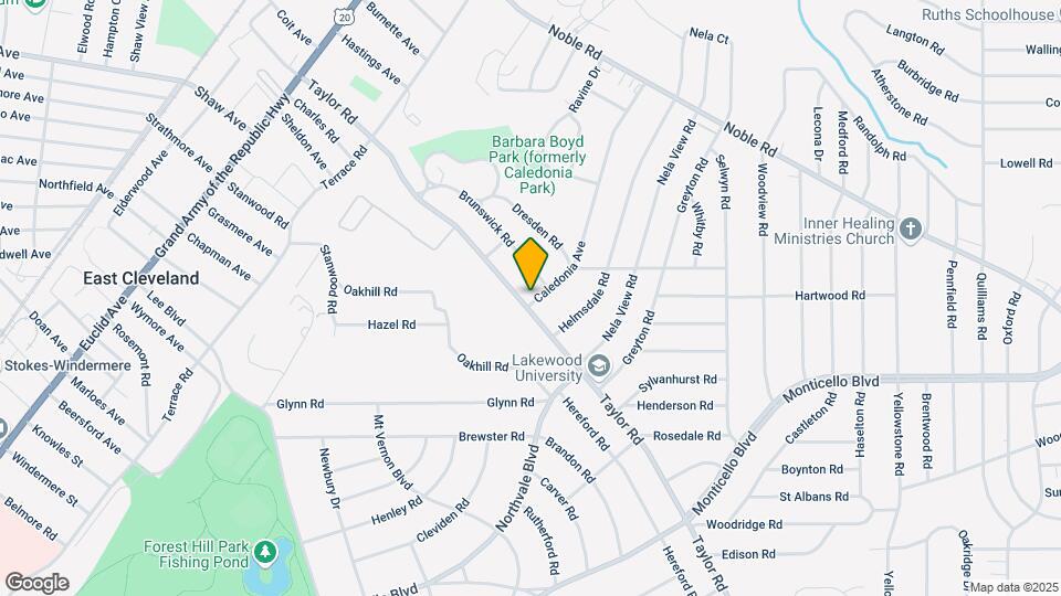 2145 N Taylor Rd Map and Location Details