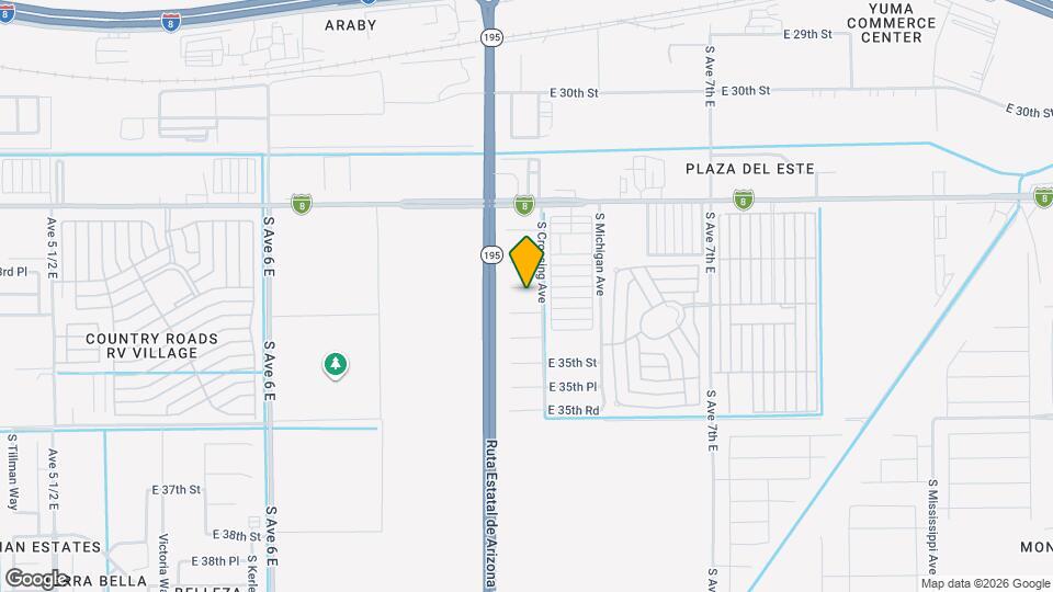 6565 E 33rd Ln Map and Location Details