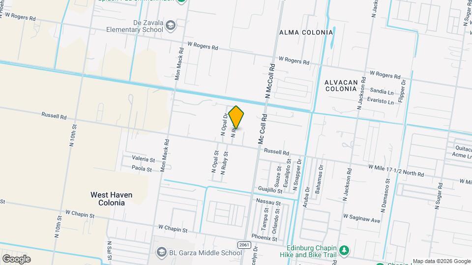 2236 N Ruby St Mapa y Detalles de la Ubicación