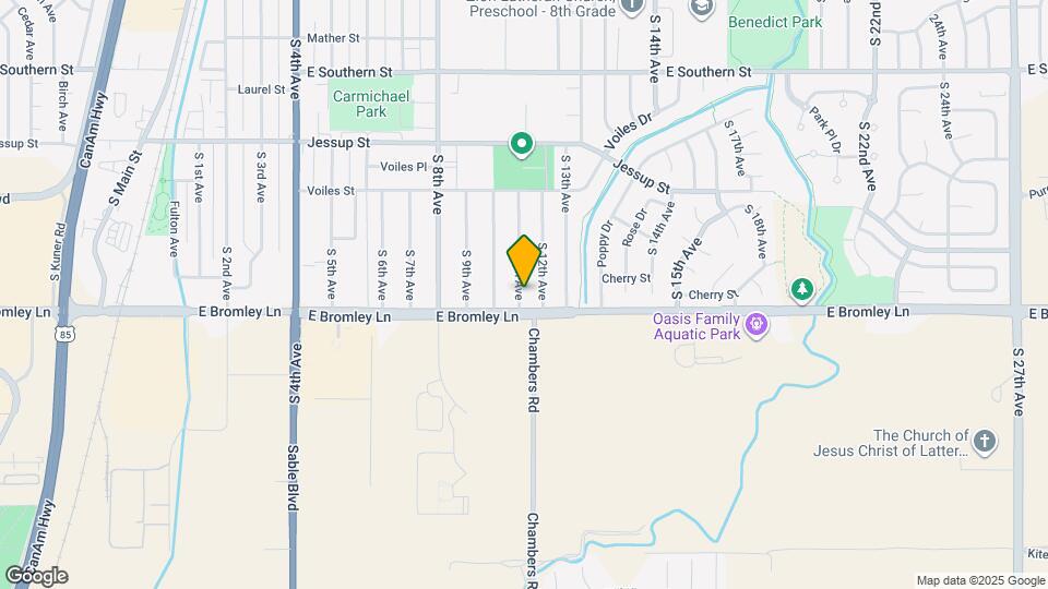 886 S 11th Ave Map and Location Details