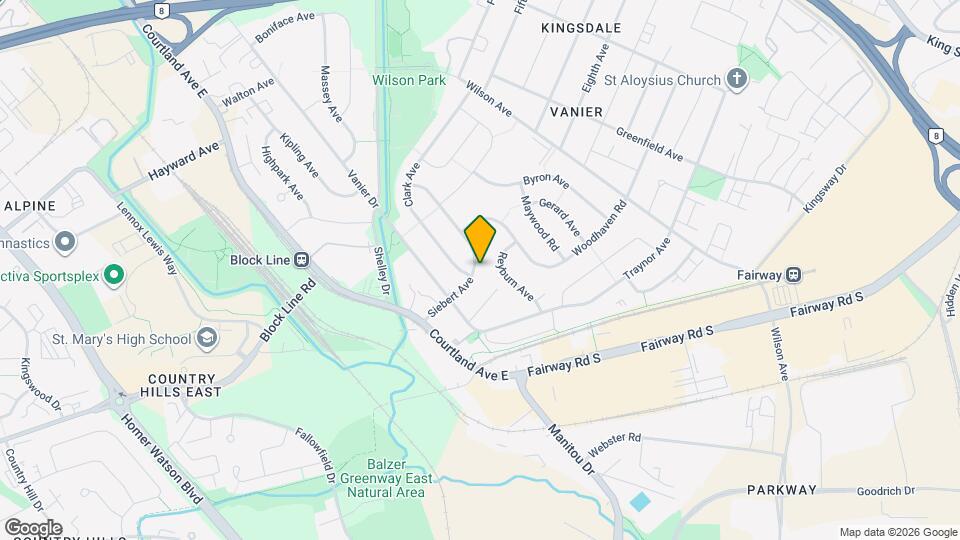 116 Siebert Ave Map and Location Details