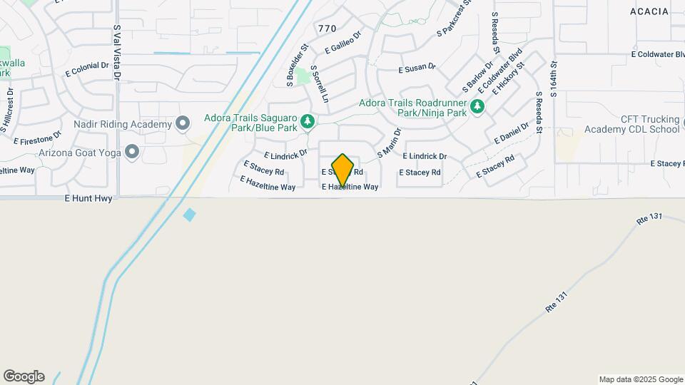 2209 E Hazeltine Way Map and Location Details