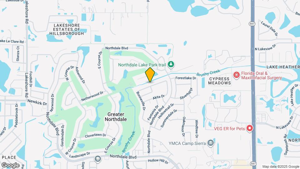 16334 Bonneville Dr Map and Location Details