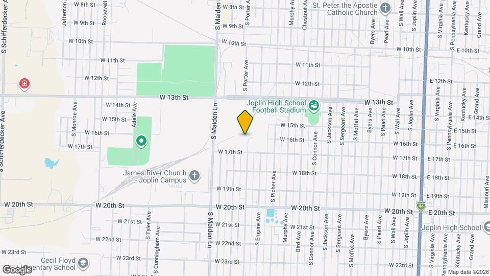 1603 Annie Baxter Ave Map and Location Details