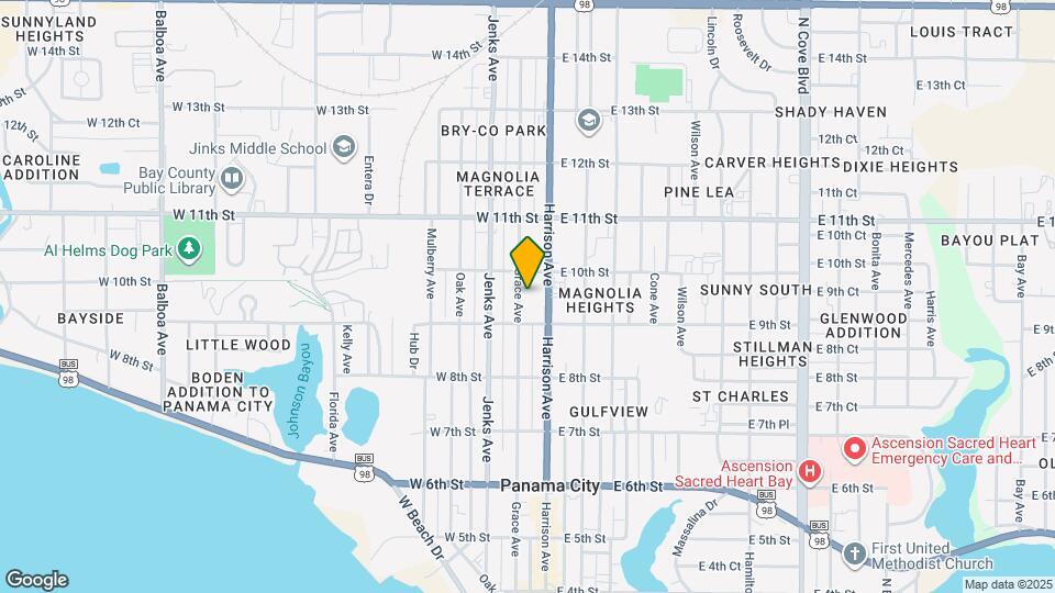 924 Grace Ave Map and Location Details