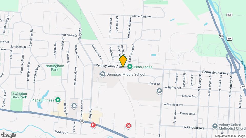 10 Oakwood Dr Mapa y Detalles de la Ubicación