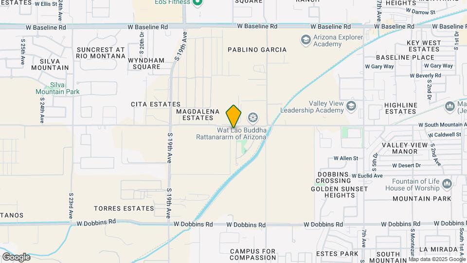 8428 S 16th Dr Map and Location Details