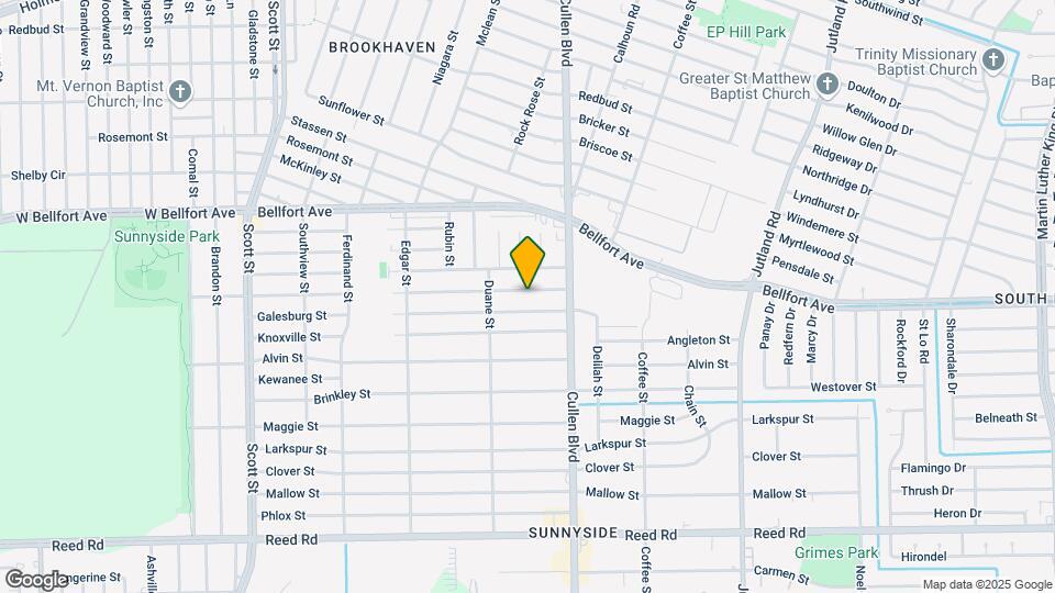 4618 Davenport St Map and Location Details