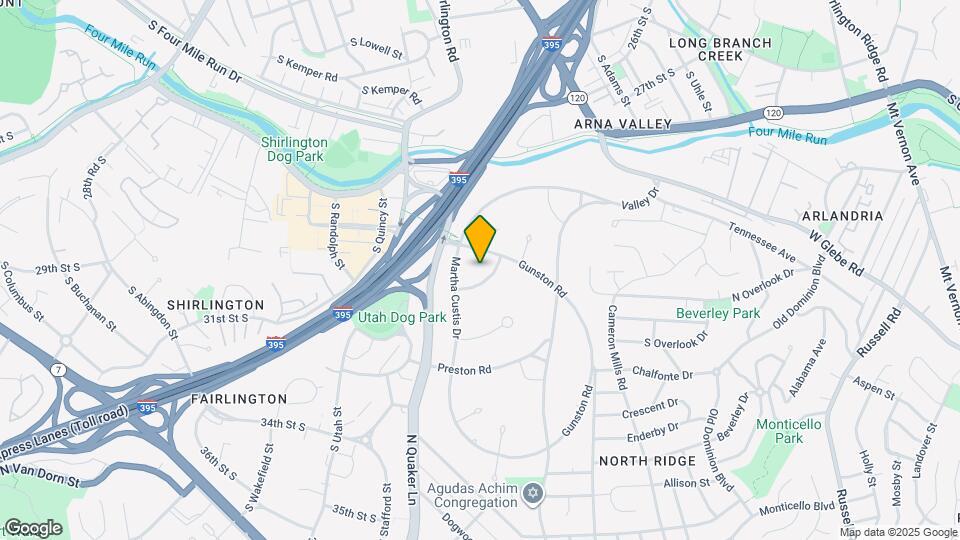 1629 Fitzgerald Ln Map and Location Details