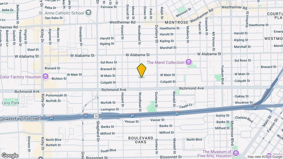 4115 Woodhead St Map and Location Details