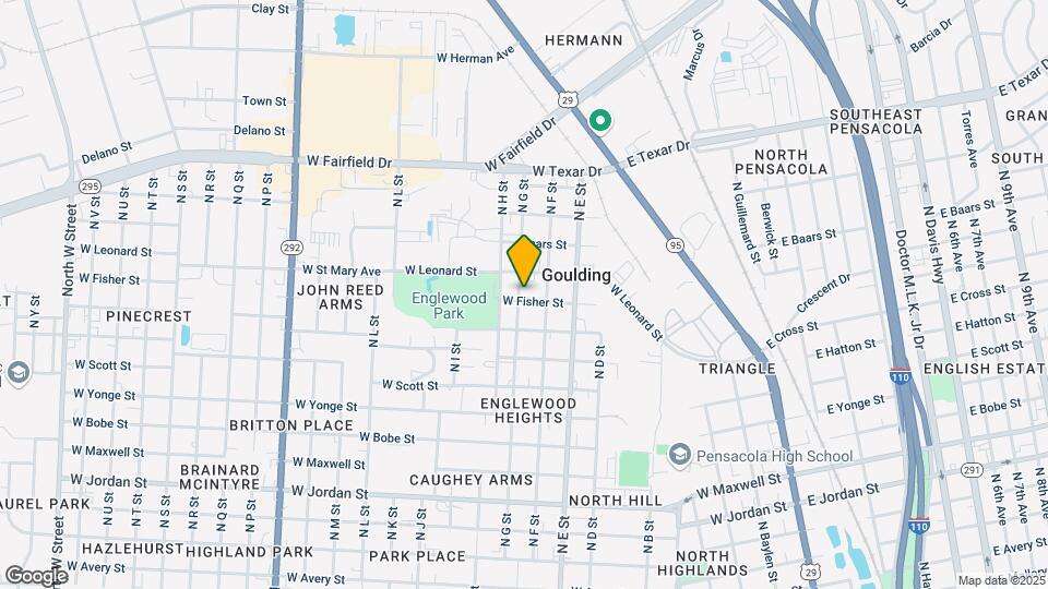 2816 N G St Map and Location Details