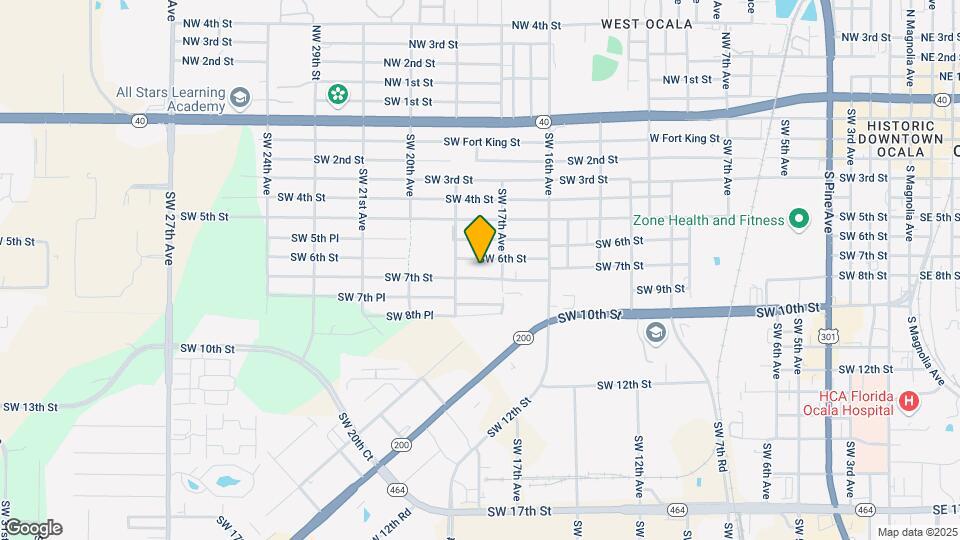 1732 SW 6th St Map and Location Details